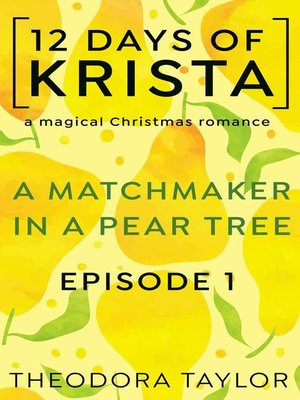 cover image of A Matchmaker in a Pear Tree
